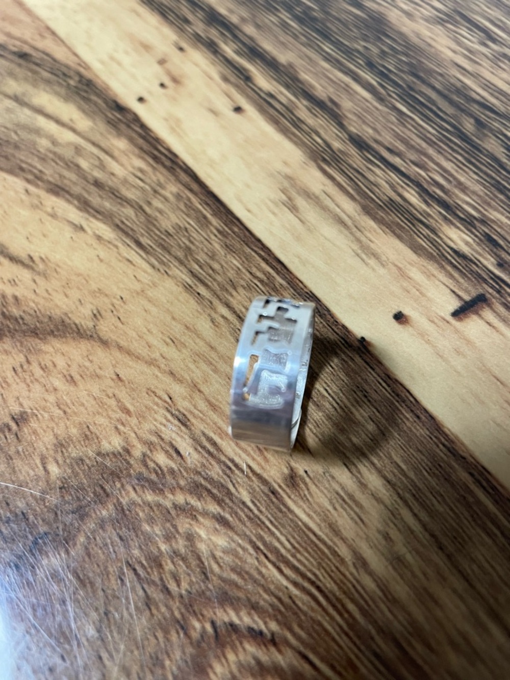 Sterling Silver Ani Ledodi V'dodi Li Ring